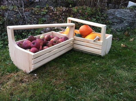The fiskars® garden harvest basket provides an easy and efficient way to collect, transport and clean your harvested produce and harvesting tools. Handcrafted Garden Harvest basket multi use basket Garden ...
