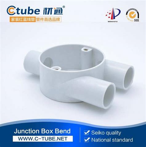 Pvc Round Electrical Junction Box For 3 Way Y Type Circular Box Dongguan Ctube Industry Co Ltd