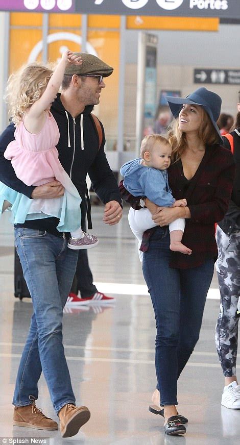 Reynolds and lively tied the knot in a surprise wedding. Ryan Reynolds and Blake Lively at Toronto airport | Daily ...