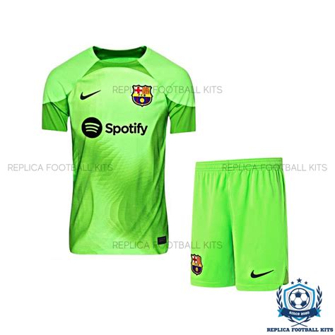Barcelona Goalkeeper Home Junior Replica Kit 2223 From £2449