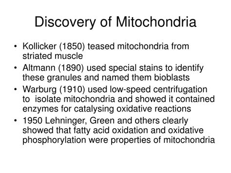Ppt Mitochondrion And Chloroplast Ultrastructure Powerpoint