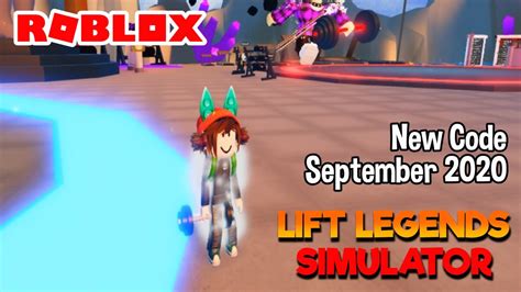 Roblox Lift Legends Simulator New Code September 2020 YouTube