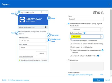 Quick Support With Different Users In Teamwiewer Account — Teamviewer