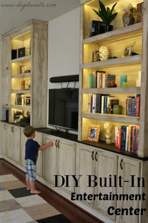 We have so many toys in this house, we might as well open up a. 24 Easy DIY Entertainment Center Ideas You Can Build on a ...