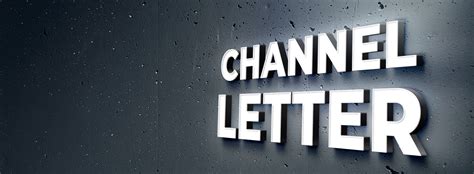 Channel Letters Illuminated 3 Dimensional Sign Letters Front Signs