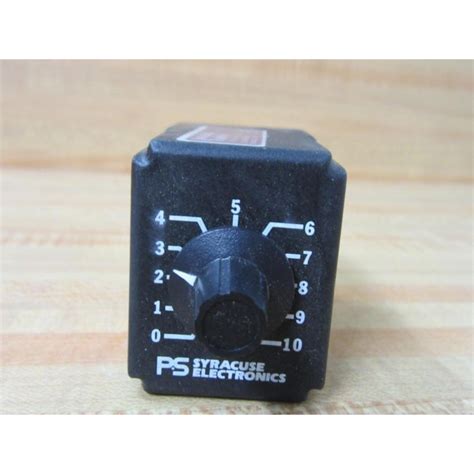 Ps Syracuse Electronics Tnrd 30204 Time Delay Relay Tnrd30204 Mara