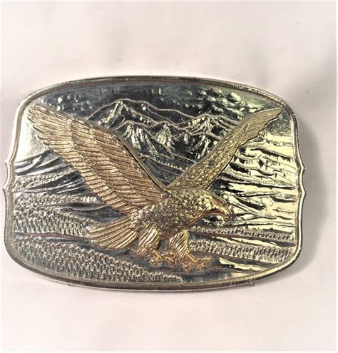 American Eagle Belt Buckle 200th Anniversary 1782 1982 By Etsy