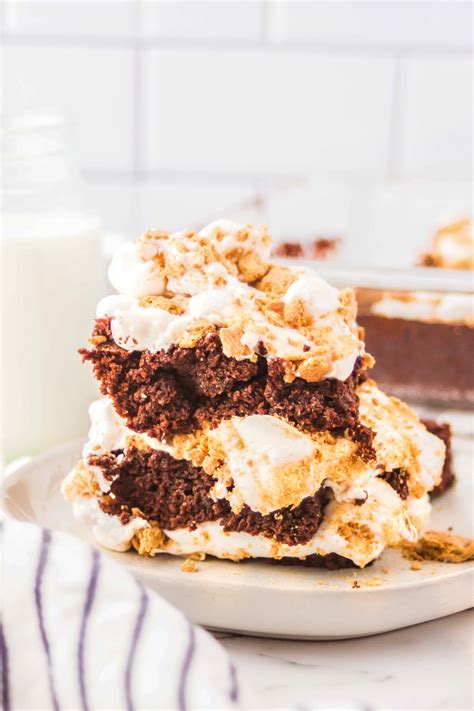 Smores Brownies Recipe Tasty Treats And Eats