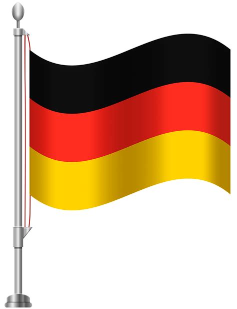 The flag of germany is a tricolour consisting of three equal horizontal bands displaying the national colours of germany: Germany Clipart | Free download on ClipArtMag