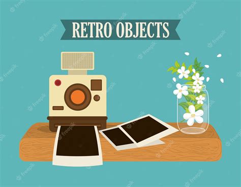 Premium Vector Retro Objects Vintage Design