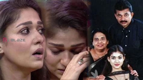 Nayanthara At The First Time Revealing About Her Fathers Illness And