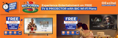 Excitel | Ultra Fast Broadband Internet Plan | Unlimited Data Plans