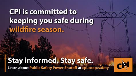 Consumers Power Inc On Twitter To Learn How Cpi Prepares For Wildfire