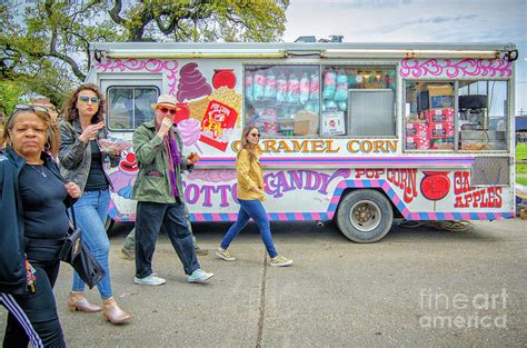 Passing By The Cotton Candy Truck Photograph By Kathleen K Parker Pixels