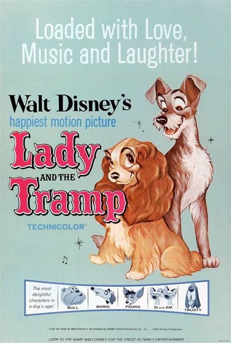 Throwback Thursday Lady And The Tramp Movie Posters Disney Insider