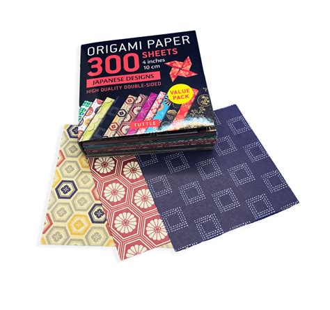Origami Paper 300 Sheets Japanese Designs 4 10 Cm 9780804852821