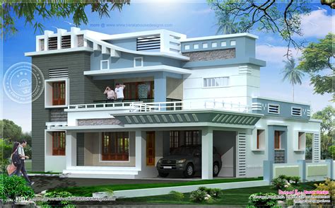 2547 Square Feet Exterior Home Elevation Kerala Home