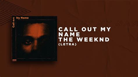 the weeknd call out my name cover audio youtube