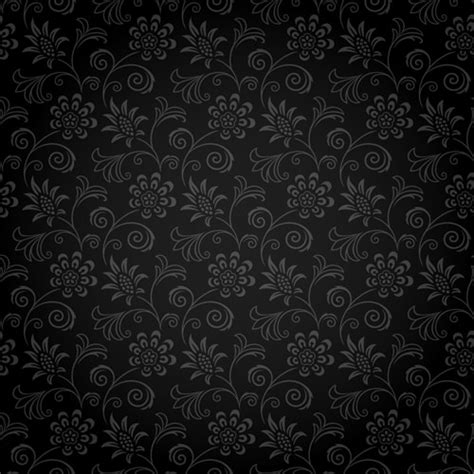 Free 15 Dark Floral Patterns In Psd Vector Eps