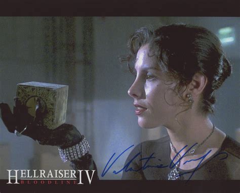 Sold Price Hellraiser Iv Valentina Vargas Signed Movie Photo May Pm Pdt