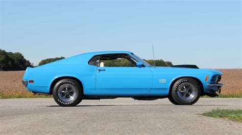 1970 ford mustang boss 429 fastback for sale at auction mecum auctions
