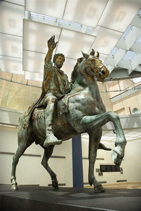 The Equestrian Statue Of Marc Aurelius Ancient Rome Ancient Art