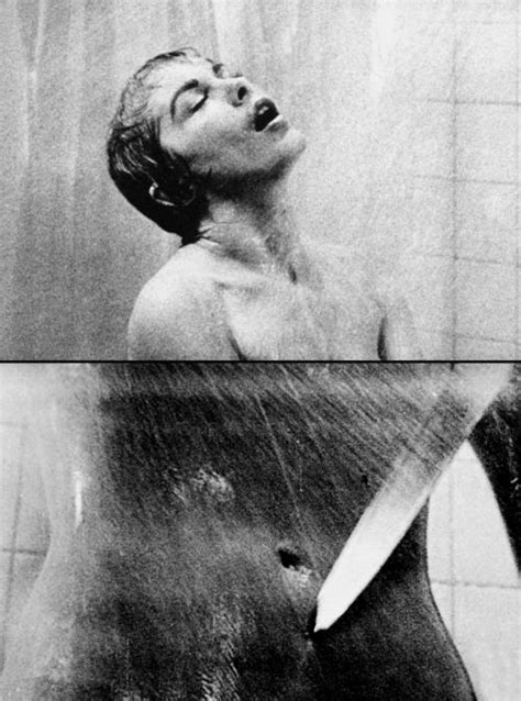 Janet Leigh Horror Movie Scenes Scary Movies Hitchcock Film