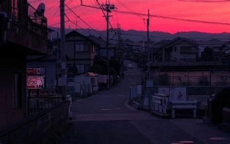 Red Lights Light Japan Beautiful Landscape Orange Street City Pink Travel Urban Sunset Neon Asia