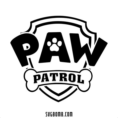 Free Paw Patrol Logo SVG | SVGBOMB
