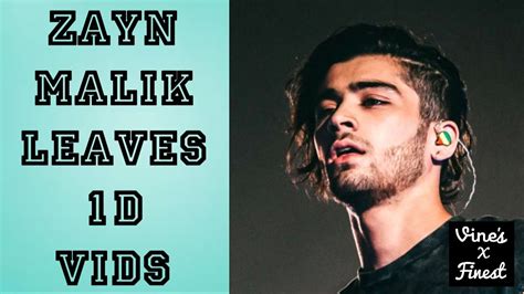 Zayn Malik Leaves One Direction Sad And Funny Vids Youtube