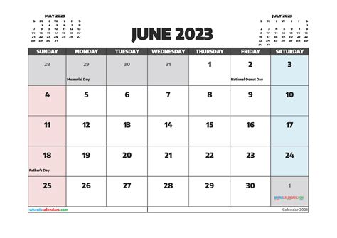 Download The 2023 Monthly Calendar Tipsographic Free Printable July