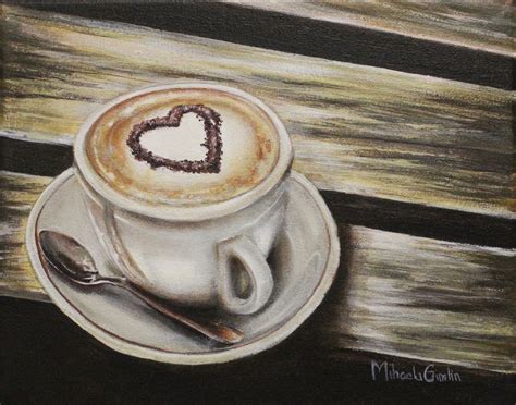 Coffee With Love Painting Paintings For Sale Coffee