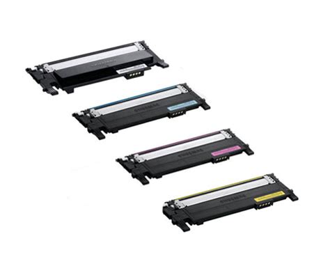 Samsung Xpress C460fw Toner Cartridges Set Black Cyan Magenta Yellow