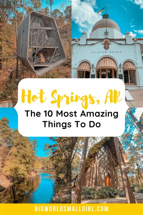 10 Amazing Things To Do In Hot Springs Arkansas Arkansas Road Trip