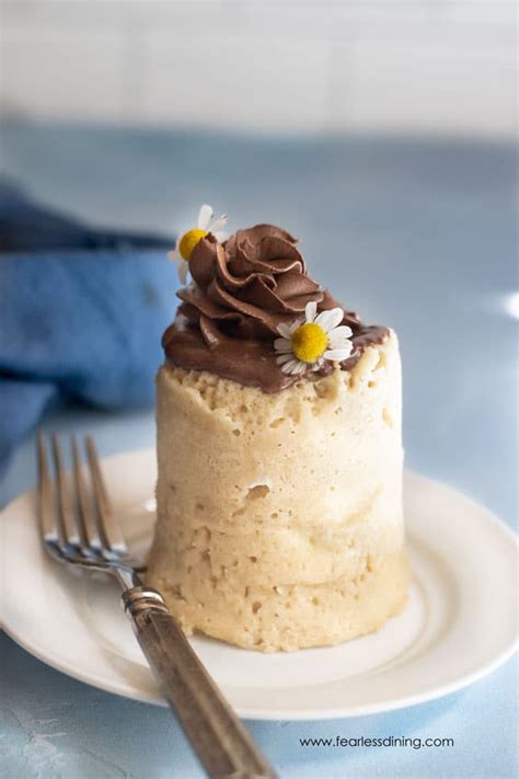Chocolate cake express in 2 minutes, or coffee mug cake on dine chez nanou. Gluten Free Vanilla Mug Cake - Fearless Dining