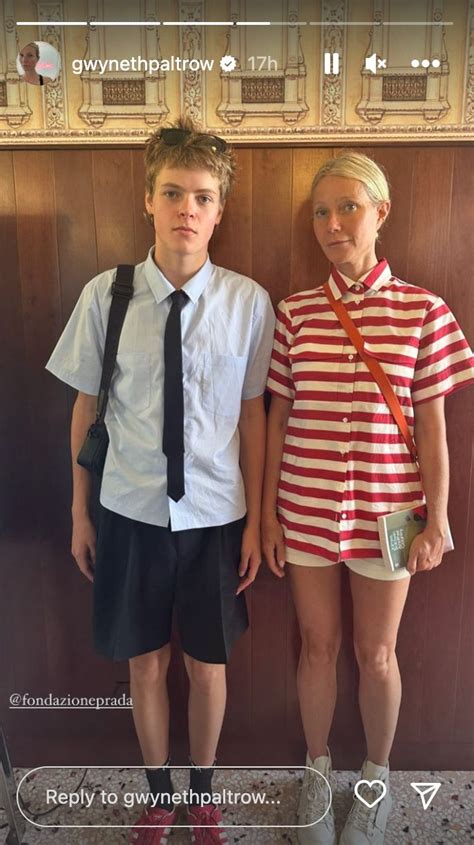 Gwyneth Paltrows Son Is The Spitting Image Of His Father In Rare New Photo Huffpost Entertainment