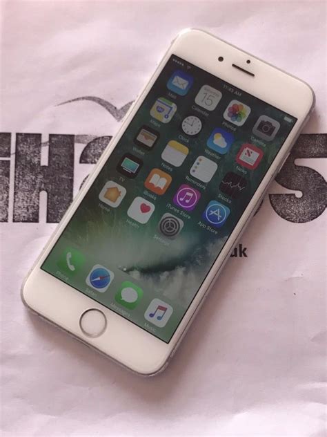 Apple Iphone 6 16gb Silver Id Mobile A1586 Cdma Gsm For Sale Online Ebay Iphone