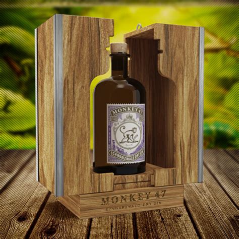 Collection page for monkey 47 is loaded. Monkey 47 Glorificador Box on Behance