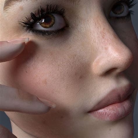 ArtStation Blender 3D Skin Shader Vers 6 Team Dee Van Hoven JLE