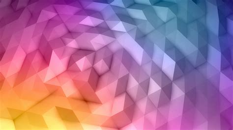 Wallpaper Abstract Purple Low Poly Symmetry Triangle