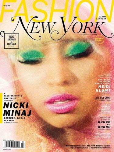 Ber Fashion Marketing Nicki Minaj Na Capa Da New York Magazine