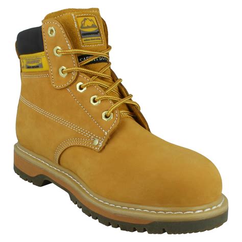 Mens Groundwork Sk21 Oil Resistant Safety Boots With Steel Toe Cap Ebay