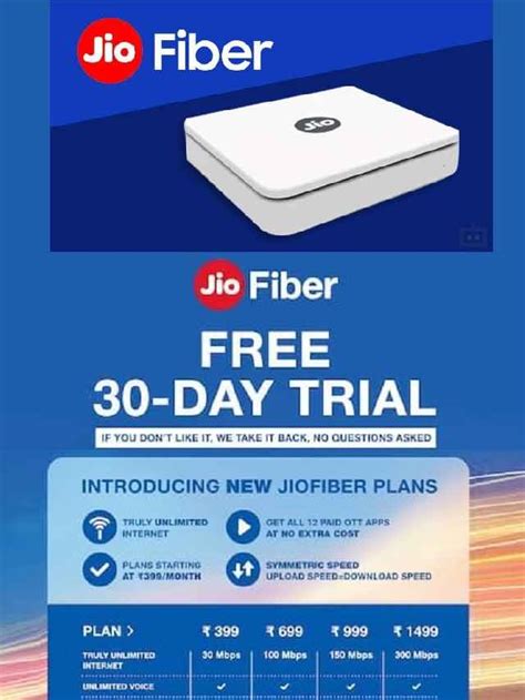 Top Jio Fiber Plans Get Gbps Speed With Free Benefit Of Rs The Viral News Live