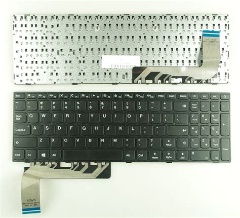 Ssea New Us Keyboard With Frame For For Lenovo Ideapad 310 Touch 15isk
