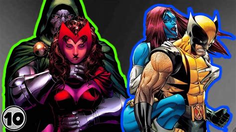 Top 10 Superhero Supervillain Couples You Didnt Know Existed Part 2