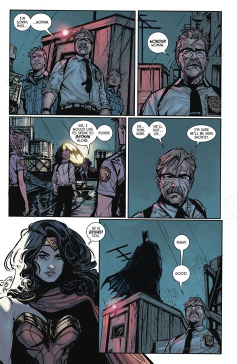 Wonder Woman Turns On The Bat Signal Rebirth Comicnewbies