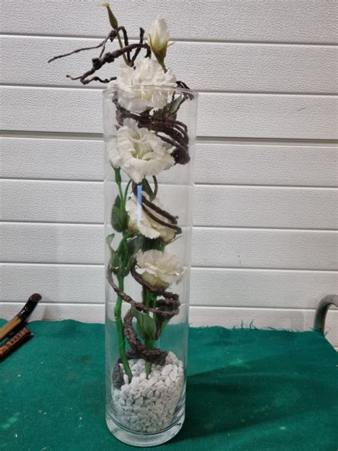 Vaas Met Kunstbloemen En Decoratie T Olde Gre J