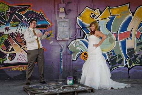 I know i got it wrong the first few times, but i'm pretty sure that this guy, dave… Drive-Thru Wedding with Downtown Style {A Little White ...