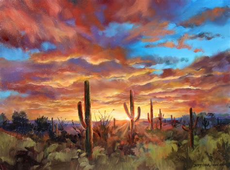 Sonoran Desert Painting At Explore Collection Of