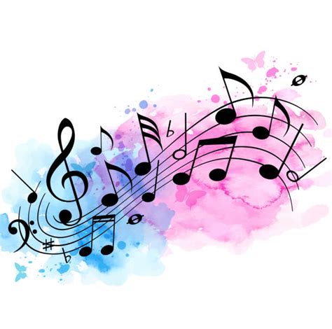 Music Notes Illustrations Royalty Free Vector Graphics